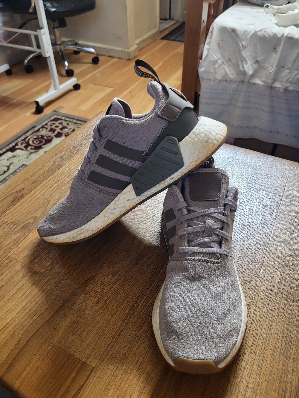 adidas Originals Mens NMD R2 Vapour Grey CQ2399 Men's Size 9.5 Boost Running